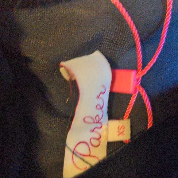 Parker black velvet halter top - Picture 3 of 3